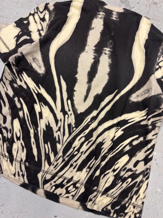 SS2002 Cavalli Black & White Hallucination T-Shirt qsWZRqm 7