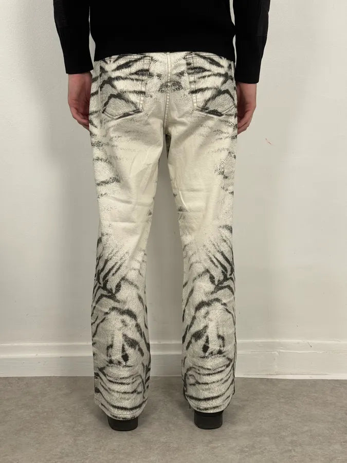 SS2002 Cavalli Black & White Zebra Pants DpZeuiL 2