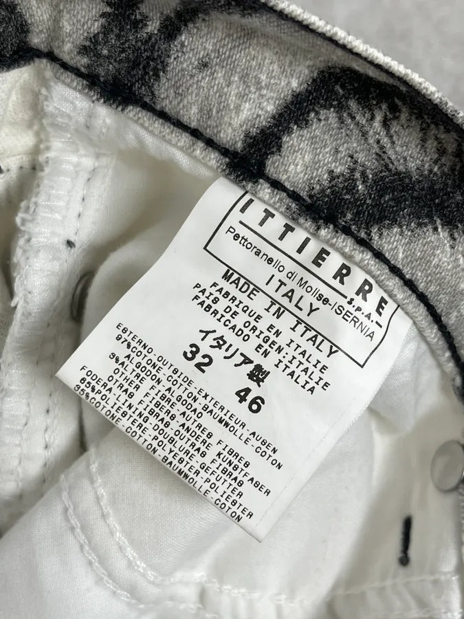 SS2002 Cavalli Black & White Zebra Pants DpZeuiL 10