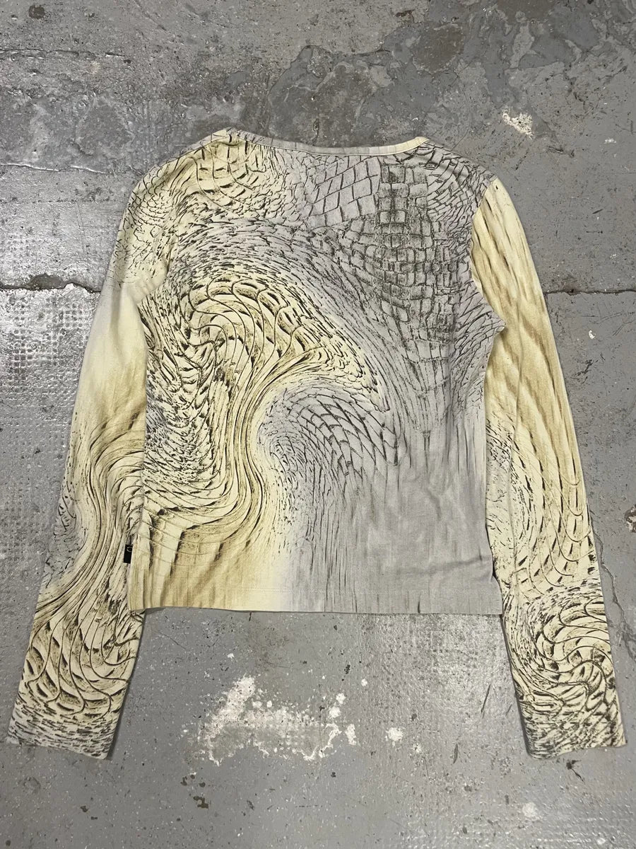 SS2002 Cavalli Eroded Beige Top RCtEHOE 1