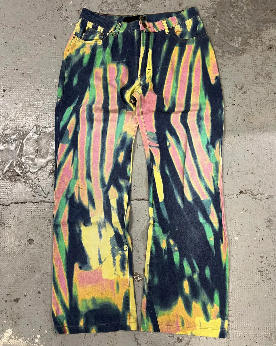SS2002 Cavalli Hallucination Psycho Pants (M/L) ChrWMcw 0