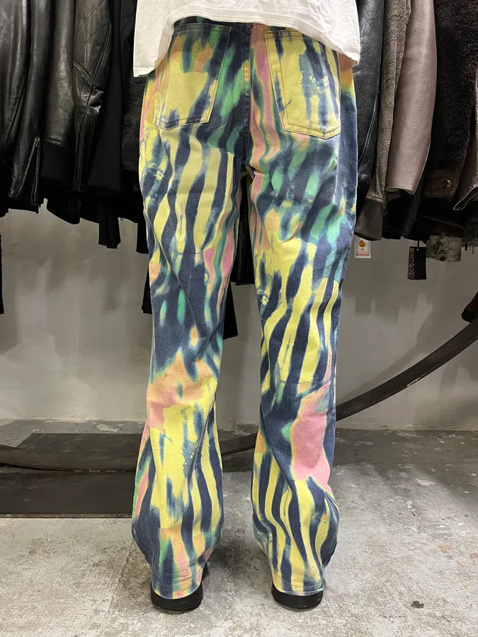 SS2002 Cavalli Hallucination Psycho Pants (M/L) ChrWMcw 3