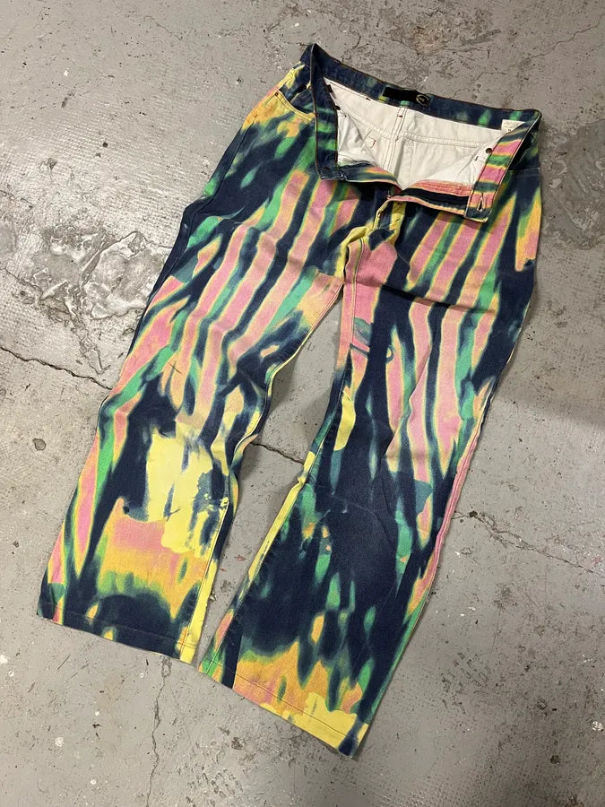 SS2002 Cavalli Hallucination Psycho Pants (M/L) ChrWMcw 5