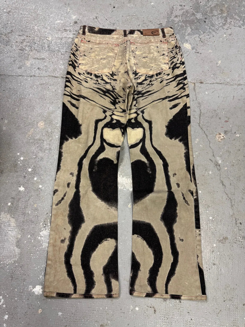 SS2002 Cavalli Hallucination Zebra Pants (S/M) 3