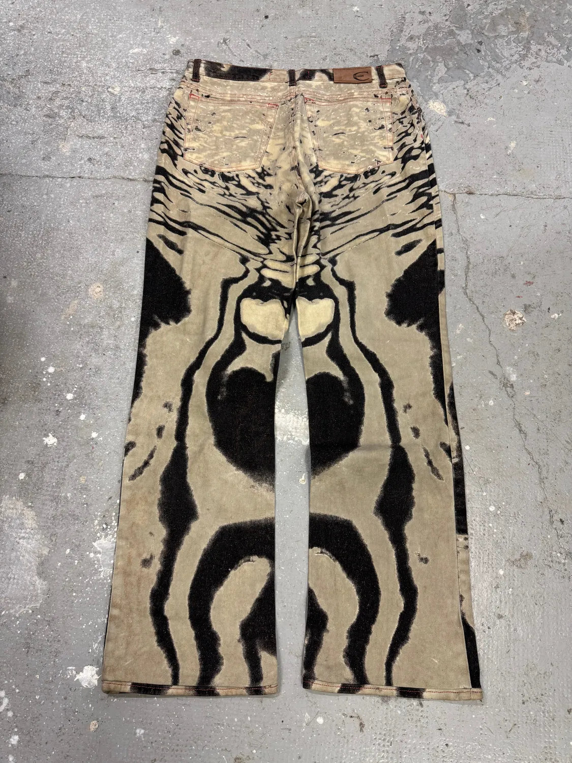 SS2002 Cavalli Hallucination Zebra Pants (S/M) 3