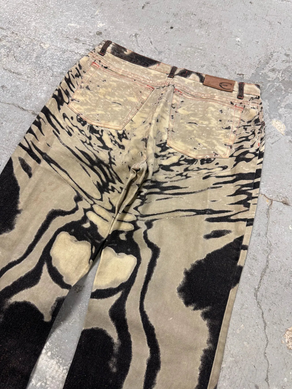 SS2002 Cavalli Hallucination Zebra Pants (S/M) 4