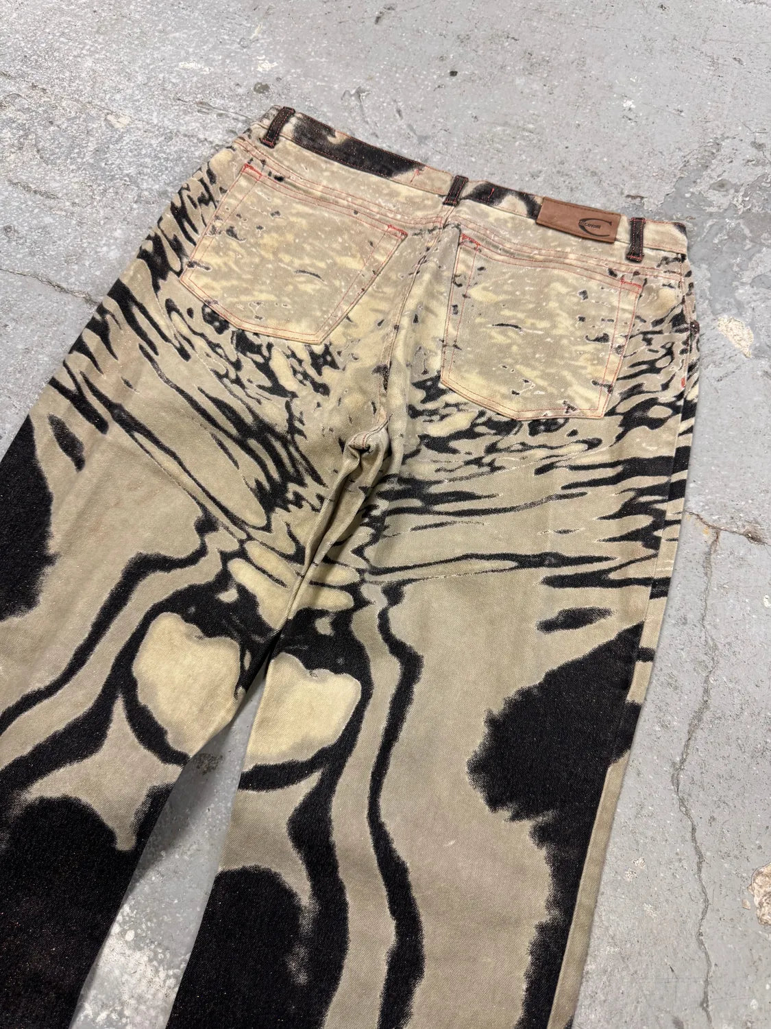 SS2002 Cavalli Hallucination Zebra Pants (S/M) 4