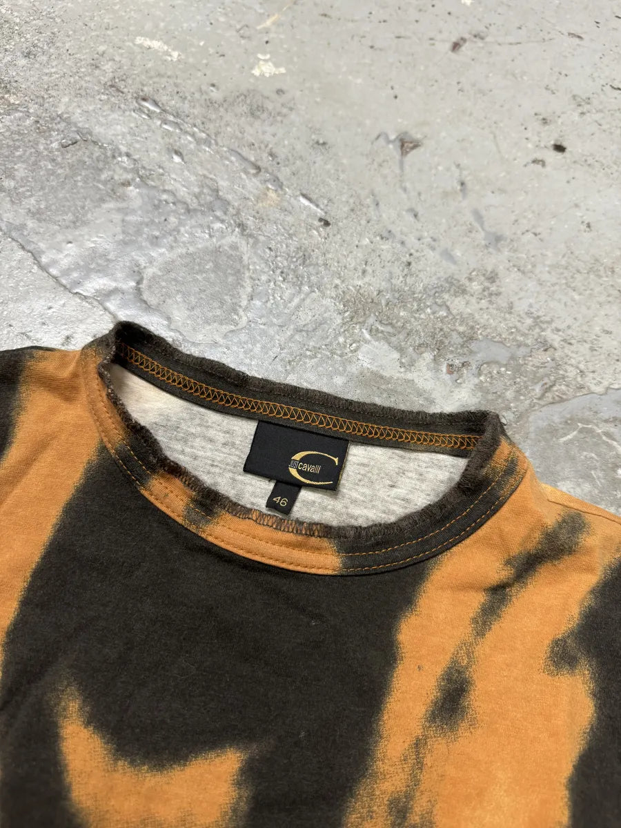 SS2002 Cavalli Orange & Black Hallucination Longsleeves bbTzHnv 6