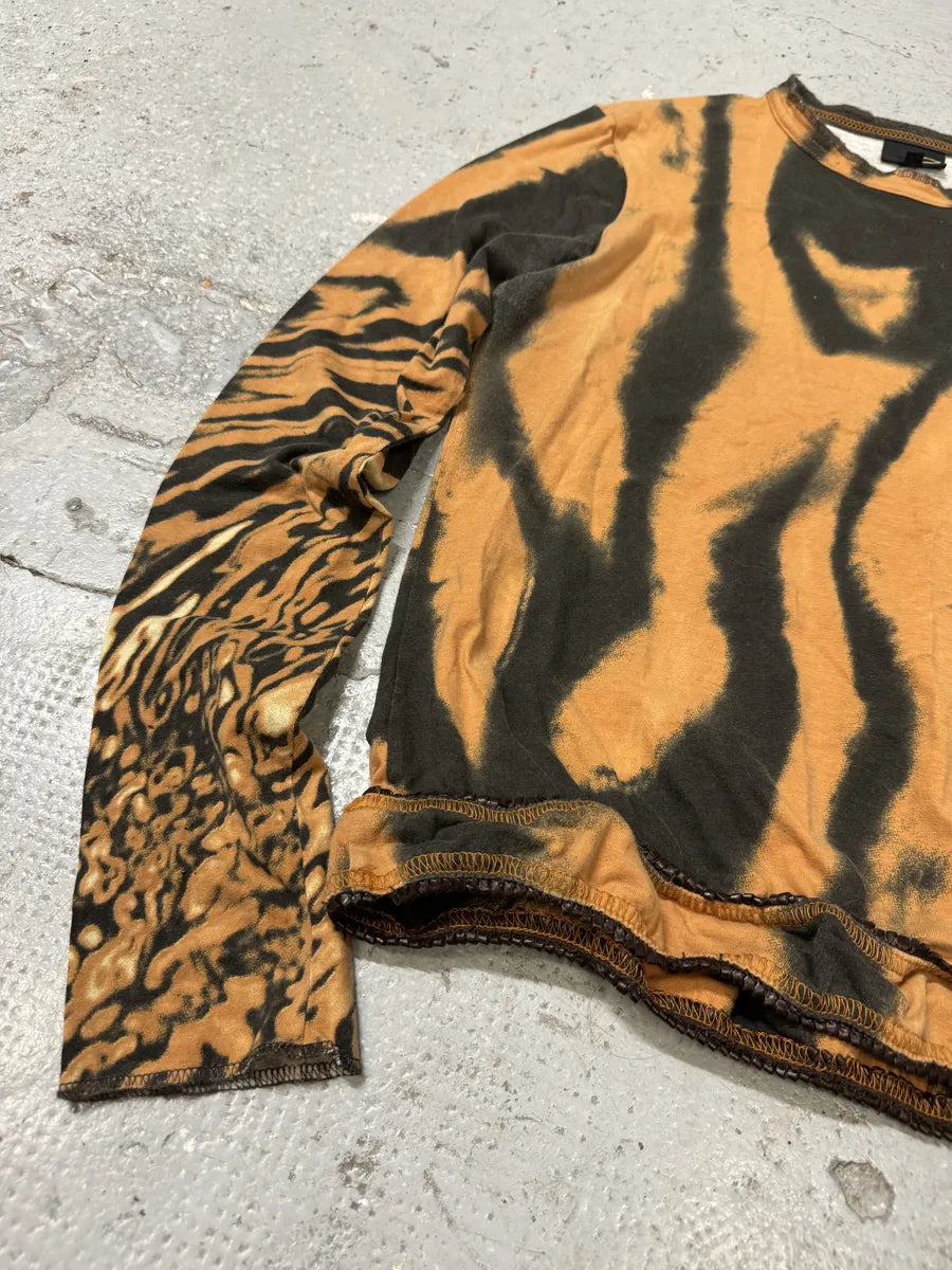 SS2002 Cavalli Orange & Black Hallucination Longsleeves bbTzHnv 8