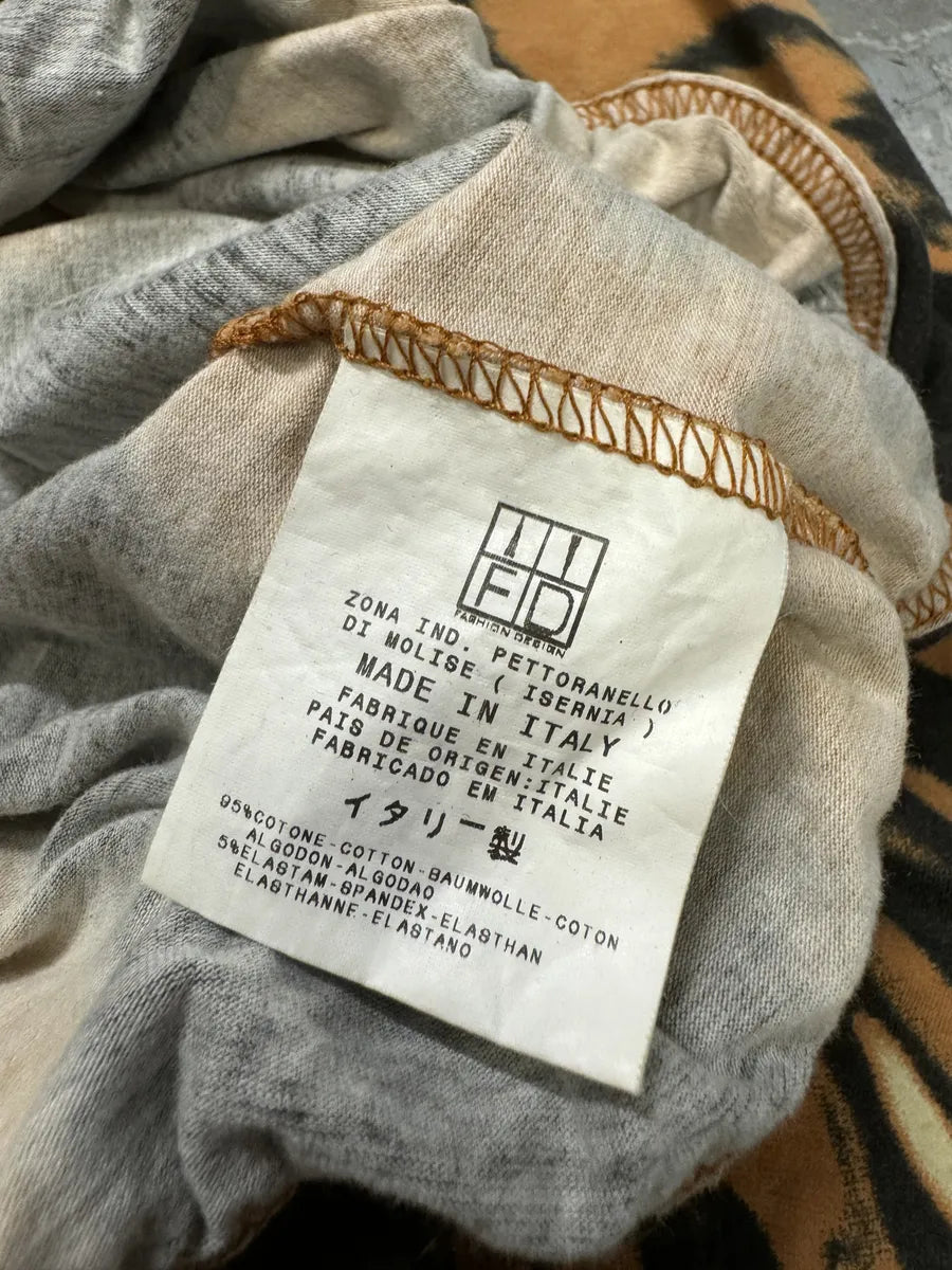 SS2002 Cavalli Orange & Black Hallucination Longsleeves bbTzHnv 9