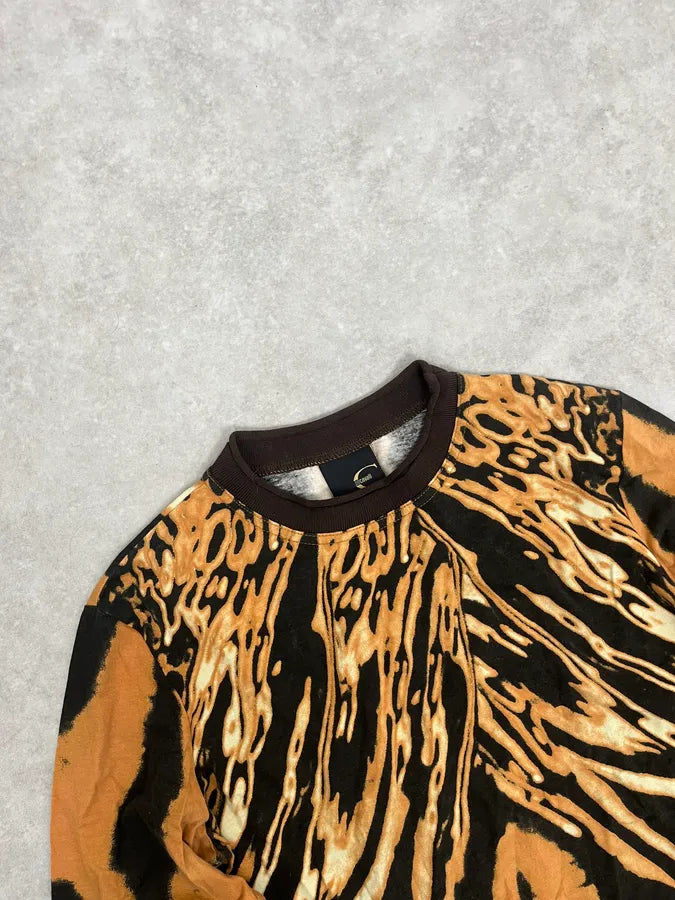 SS2002 Cavalli Orange Hallucination Longsleeves iiAitGQ 3