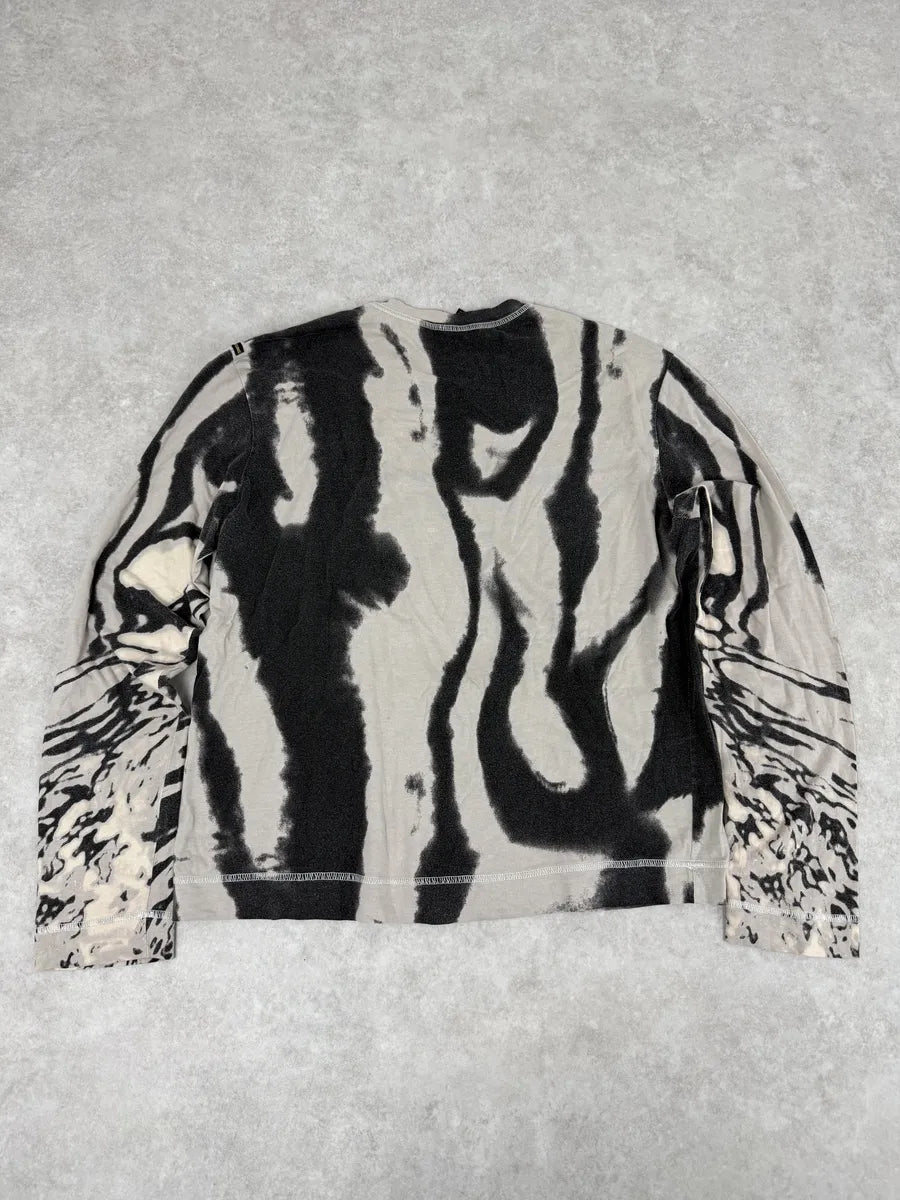 SS2002 Cavalli White & Black Hallucination Psycho Longsleeves vWPcCwM 1