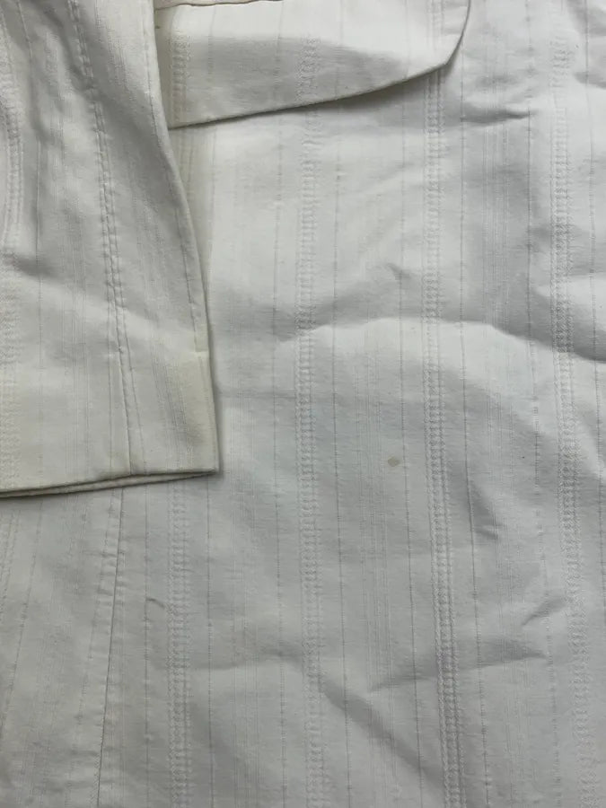 SS2002 Cavalli White Zebra Lining Long Jacket XowqKcf 14
