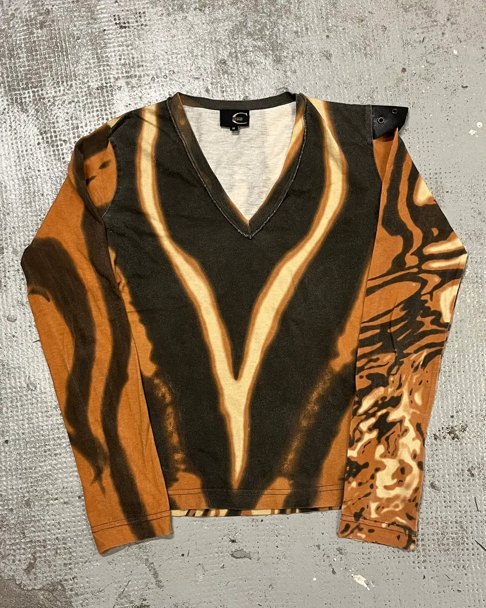 SS2002 Cavalli Yellow Hallucination Longsleeves TgVXqnz 0