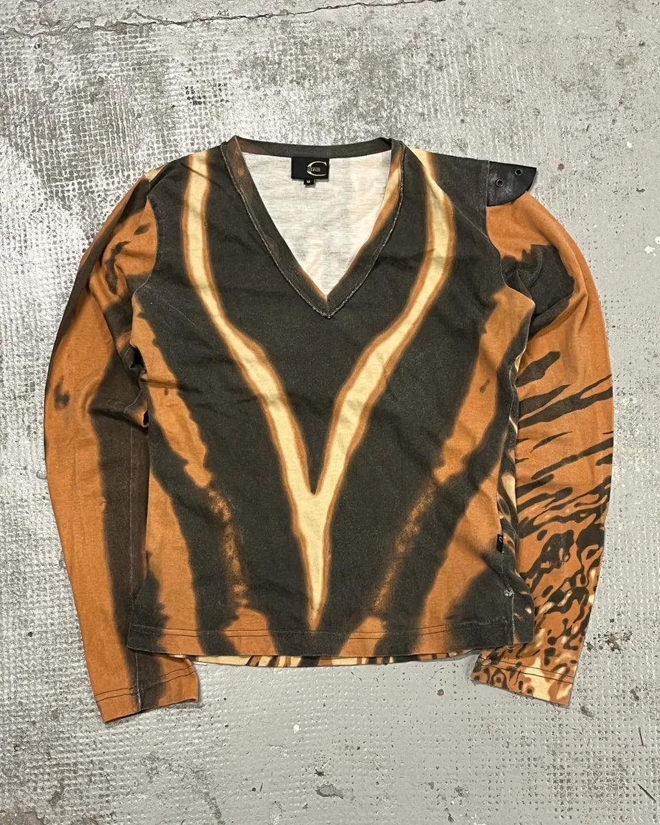 SS2002 Cavalli Yellow Hallucination Longsleeves TgVXqnz 4