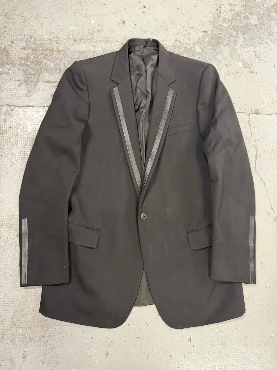 AW2002 Dior Black Reflexion Blazer Jacket by Hedi Slimane bknIxSo 0
