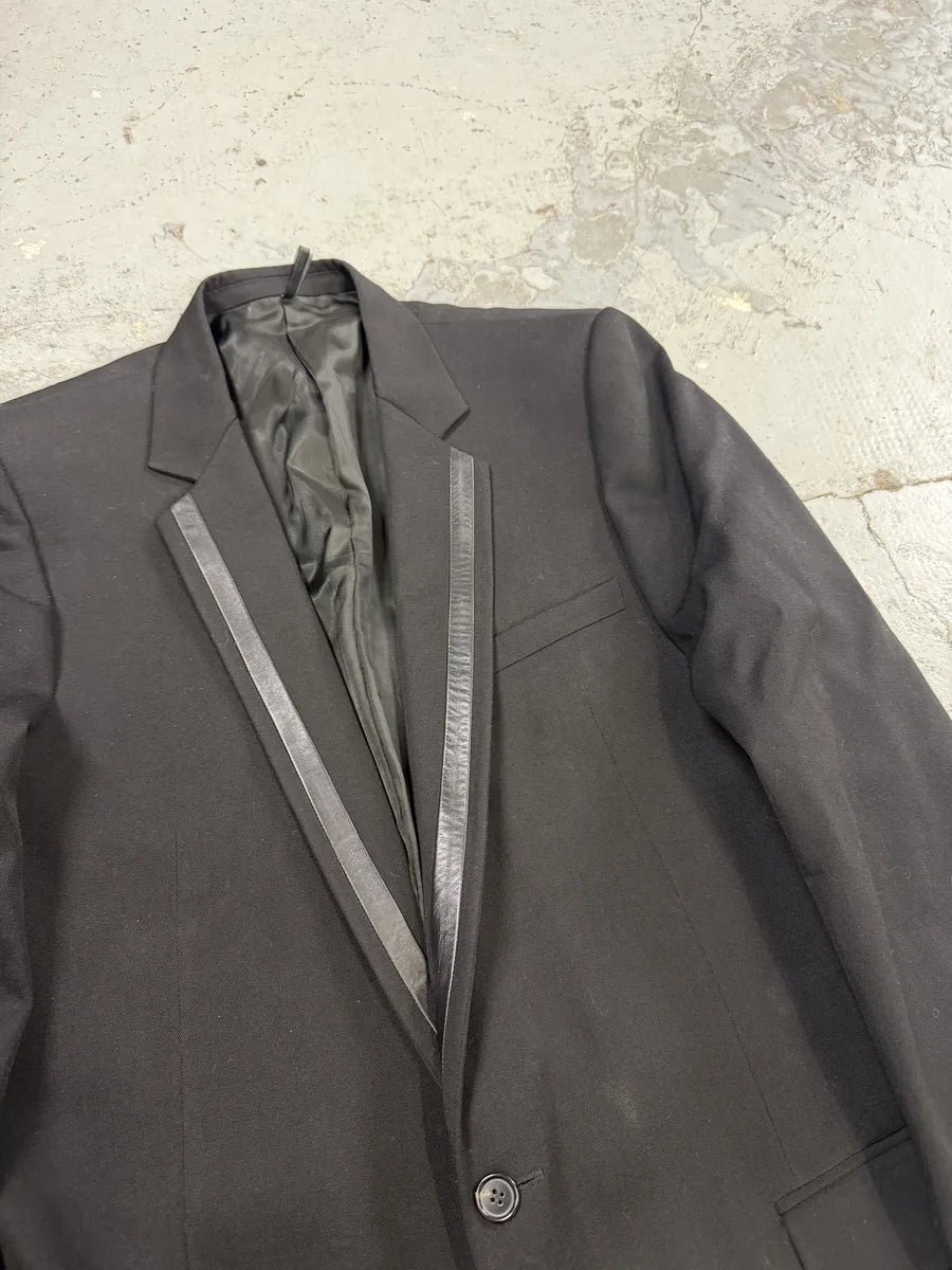 AW2002 Dior Black Reflexion Blazer Jacket by Hedi Slimane bknIxSo 8