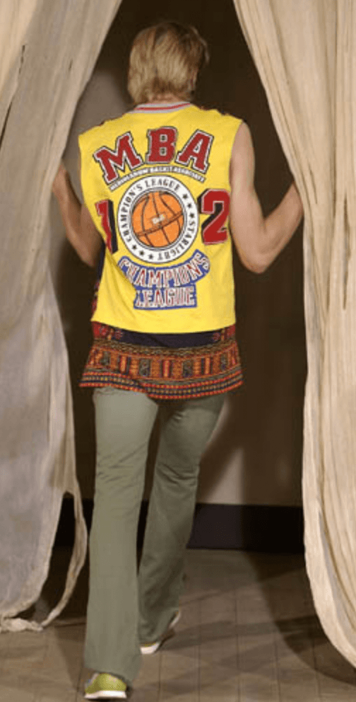 SS2002 Dolce & Gabbana Black Dashiki MBA Tank Top bbKsGna 1