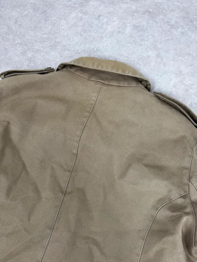 FW2001 Gucci Beige Minimalist Jacket by Tom Ford OcWBiIz 7