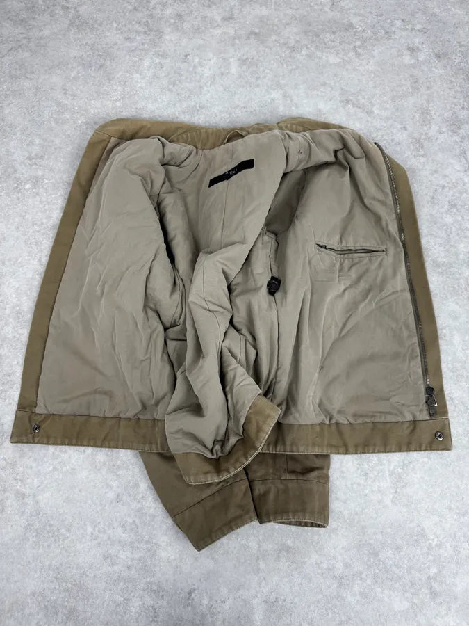 FW2001 Gucci Beige Minimalist Jacket by Tom Ford OcWBiIz 8