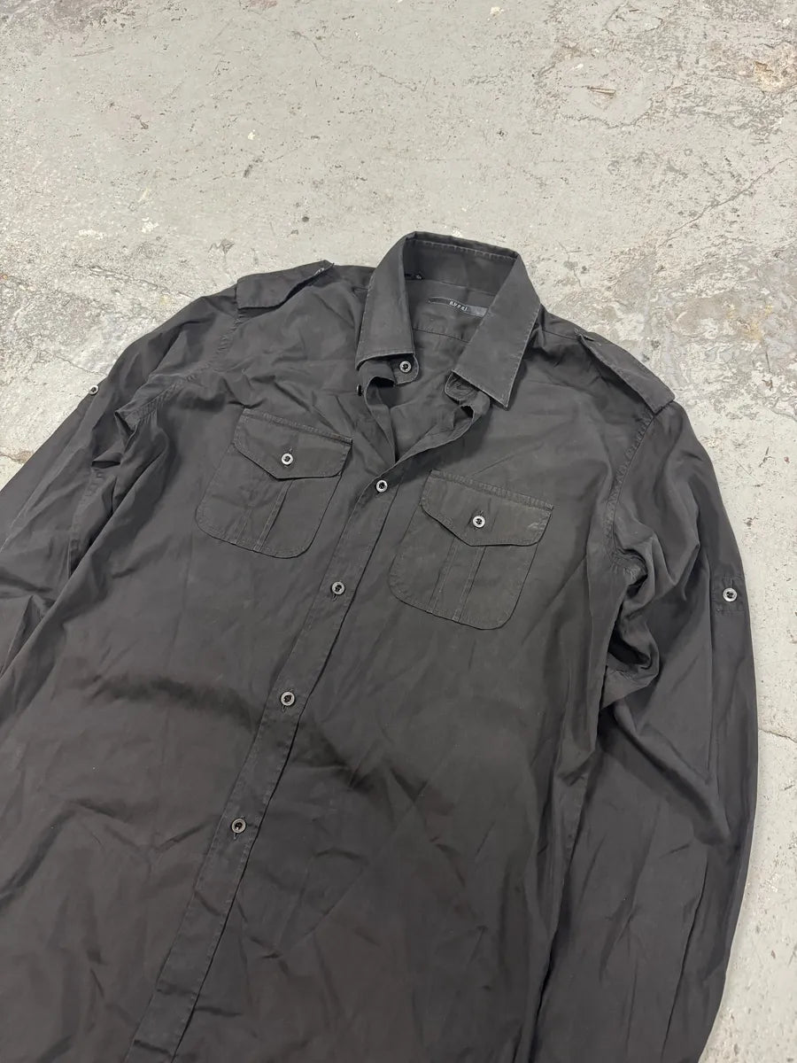 SS2002 Gucci by Tom Ford Black Shirt yKEvaht 1