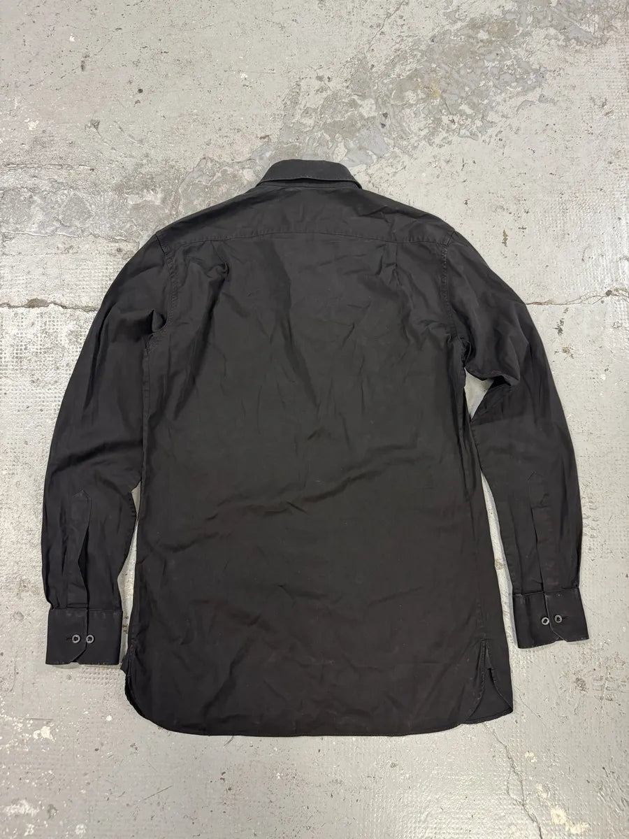 SS2002 Gucci by Tom Ford Black Shirt yKEvaht 6