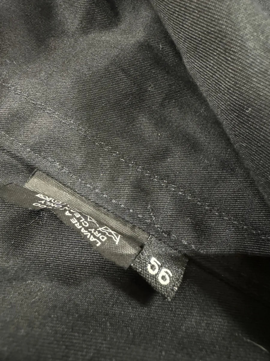 SS2002 Gucci Tom Ford Black Imperial Nylon Trench Jacket (L) 10