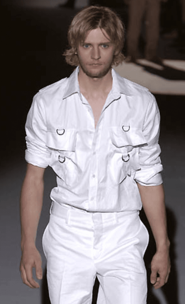 SS2002 Gucci White Cargo Safari Shirt by Tom Ford  hLsKYZA 1