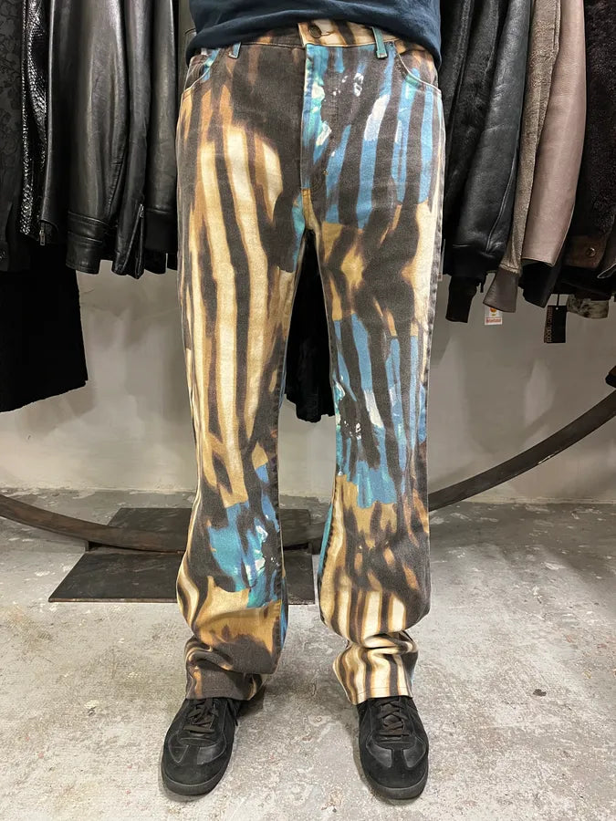 SS2002 Just Cavalli Psychadelic Hallucination Pants (L) hvnmtpb 1