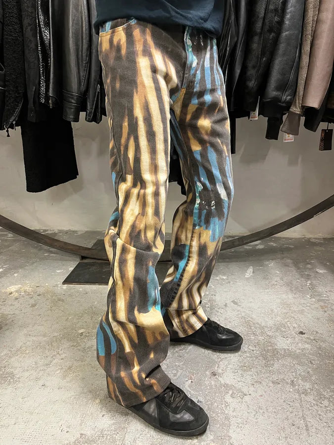 SS2002 Just Cavalli Psychadelic Hallucination Pants (L) hvnmtpb 2