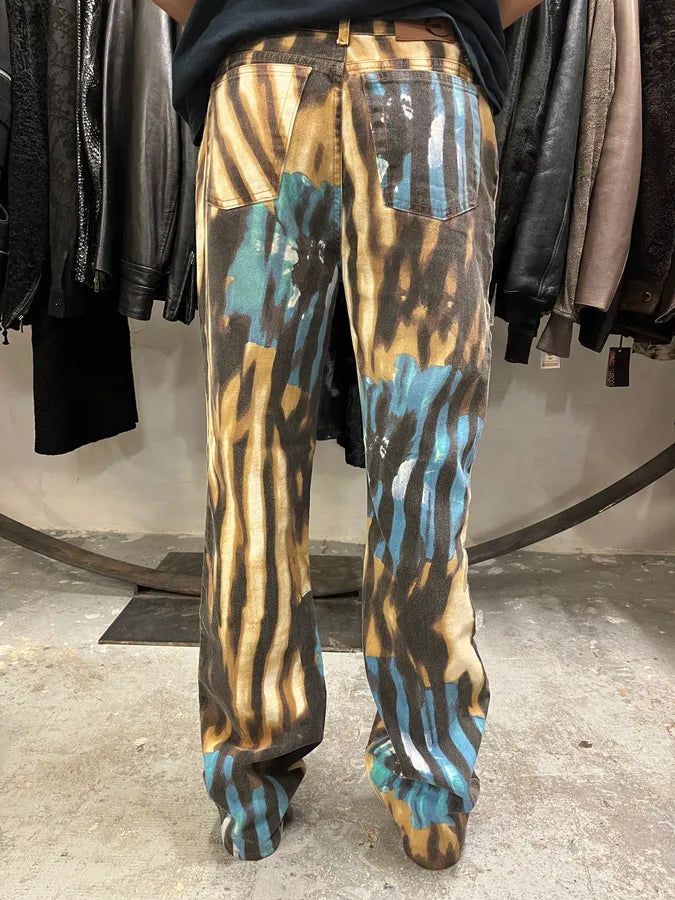 SS2002 Just Cavalli Psychadelic Hallucination Pants (L) hvnmtpb 3