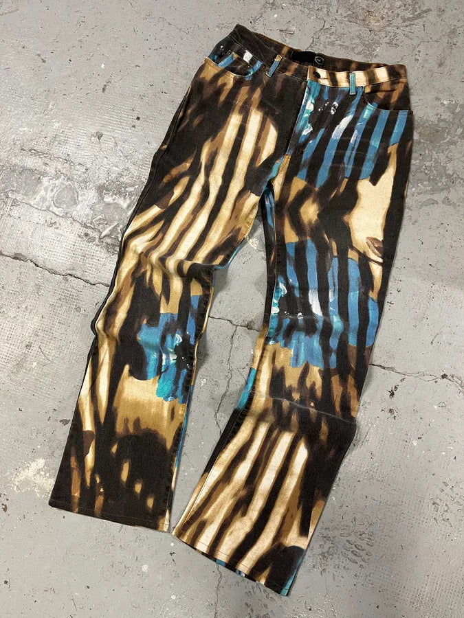 SS2002 Just Cavalli Psychadelic Hallucination Pants (L) hvnmtpb 4