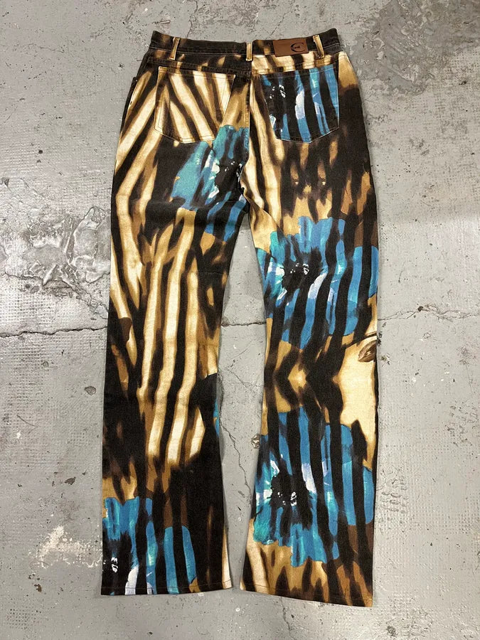 SS2002 Just Cavalli Psychadelic Hallucination Pants (L) hvnmtpb 6