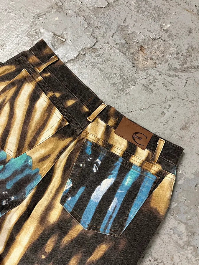 SS2002 Just Cavalli Psychadelic Hallucination Pants (L) hvnmtpb 7