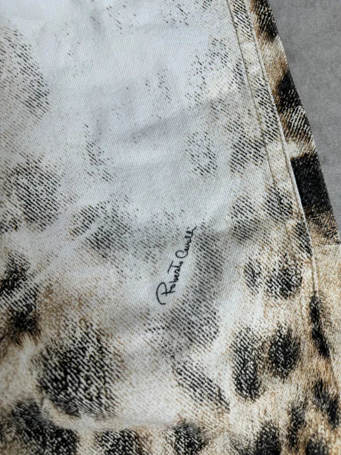 SS2002 Roberto Cavalli Leopard Faded Pants OaMeWIa 10