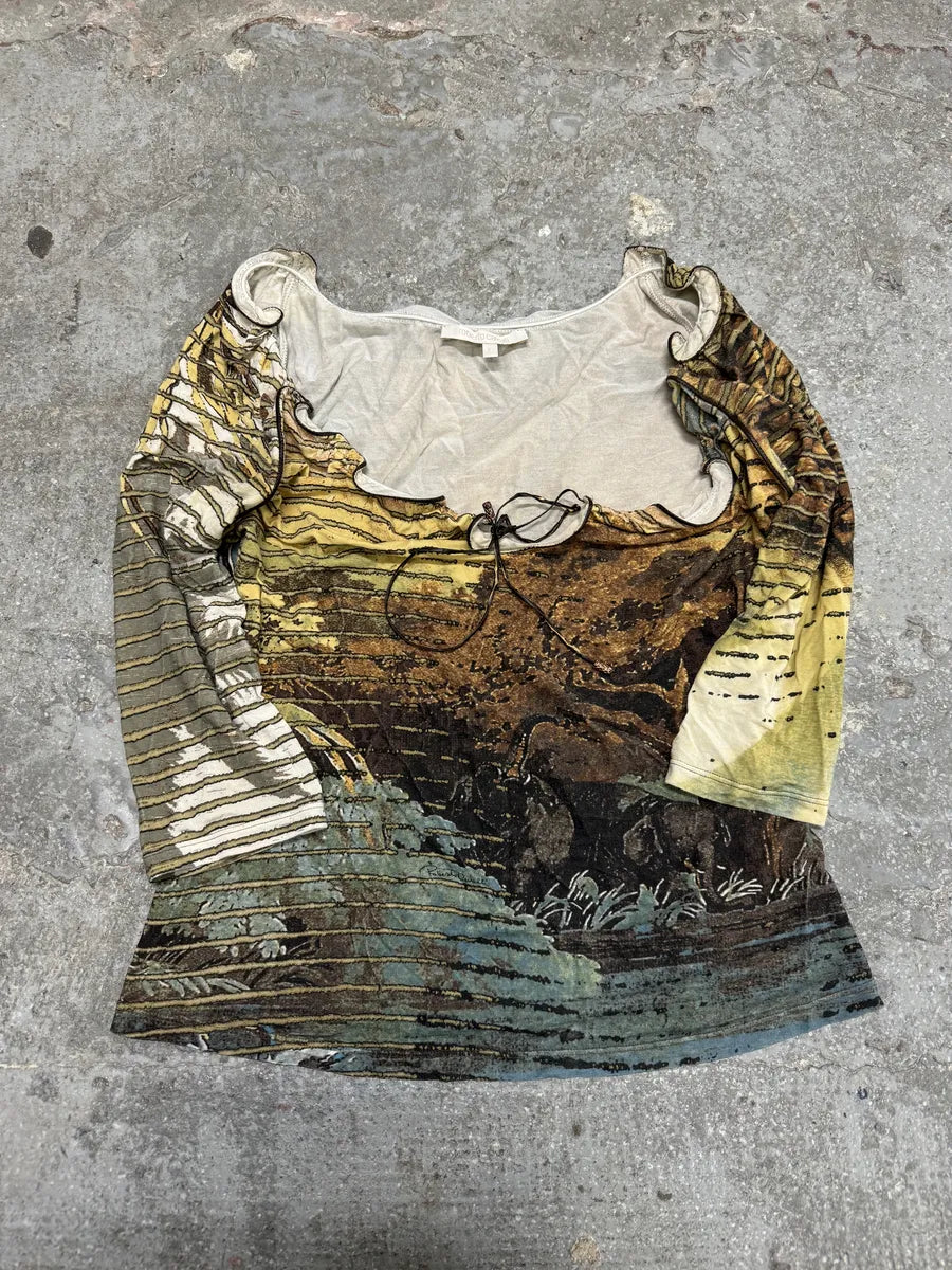 SS2002 Roberto Cavalli Lion Savage Top  (S) 4
