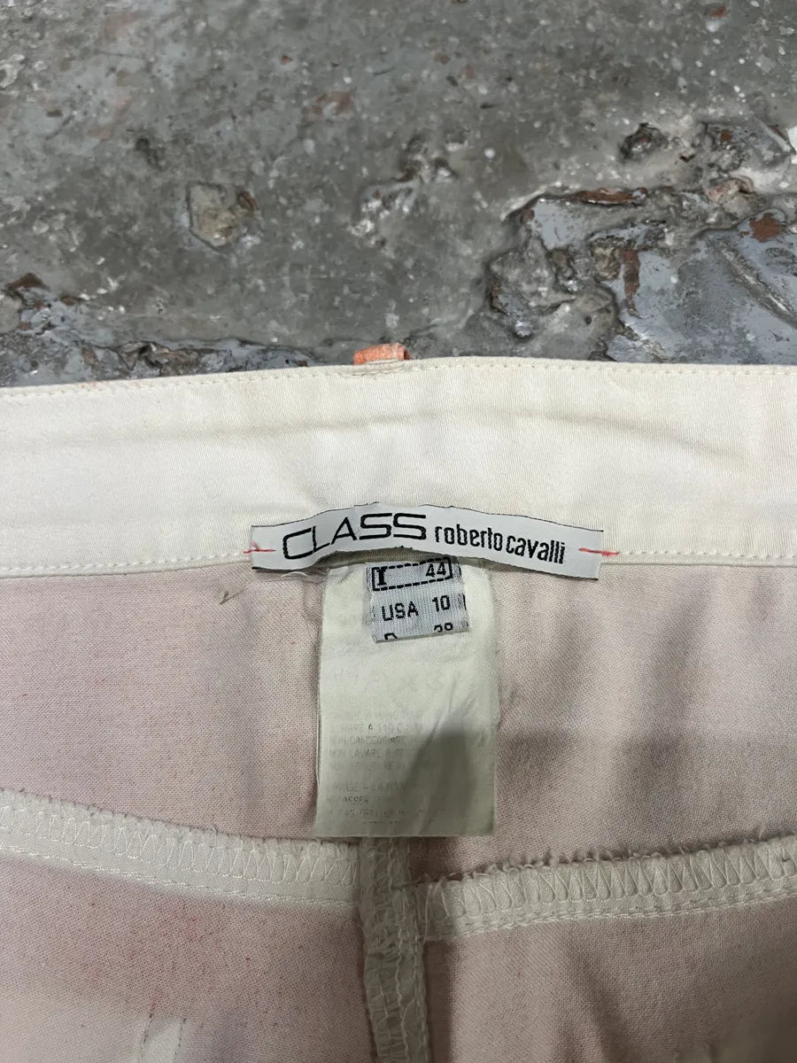 SS2002 Roberto Cavalli Orange & Green Gradient Soft Pants (S/M) uXAmaeU 7