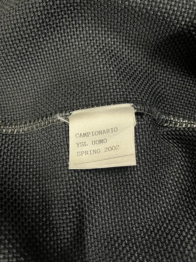 SS2002 Saint Laurent Tom Ford Black Leather Bomber Jacket OLNJUbY 9
