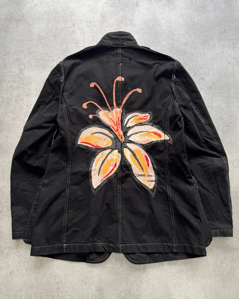 SS2003 Comme Des Garçons Homme Floral Reversible Jacket (M) 4