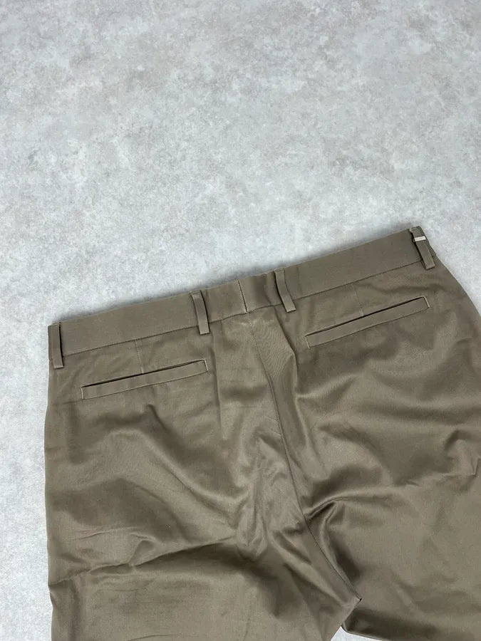 SS2003 Dior Homme Green Classy Tailored Pants by Hedi Slimane mJvFyhO 7