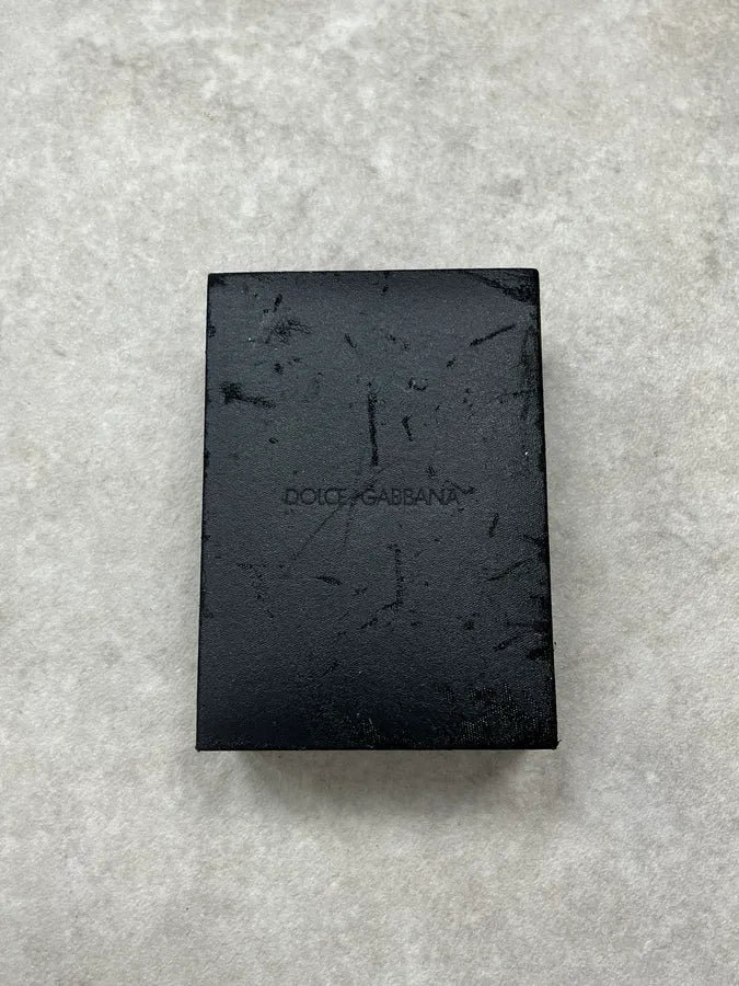 SS2003 Dolce & Gabbana Black & Brown Pearl Rosary Cross Necklace fjBCRRp 9