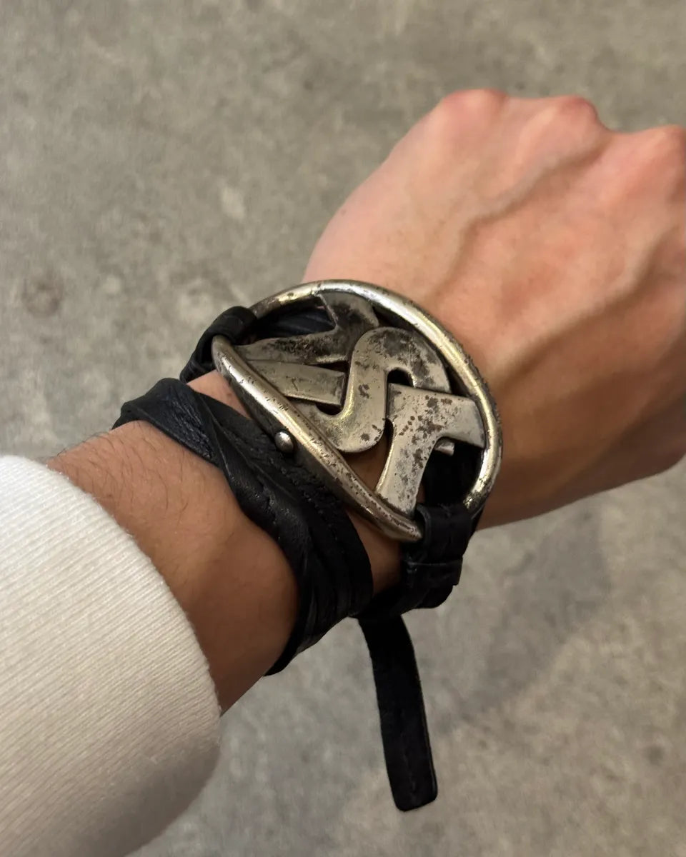 AW2003 Yves Saint Laurent Silver Buckle Bracelet CsOKKDF 0