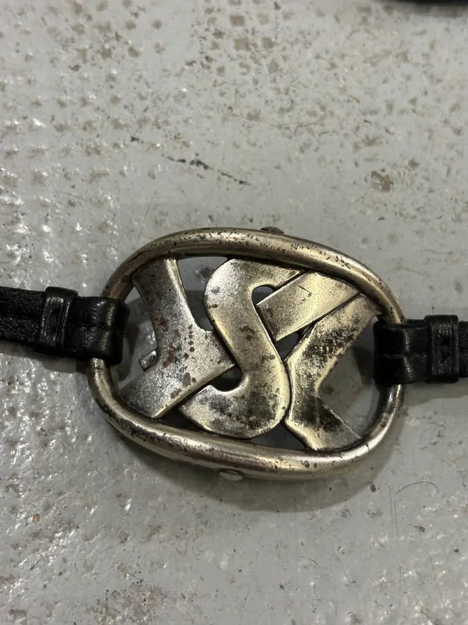 AW2003 Yves Saint Laurent Silver Buckle Bracelet CsOKKDF 2