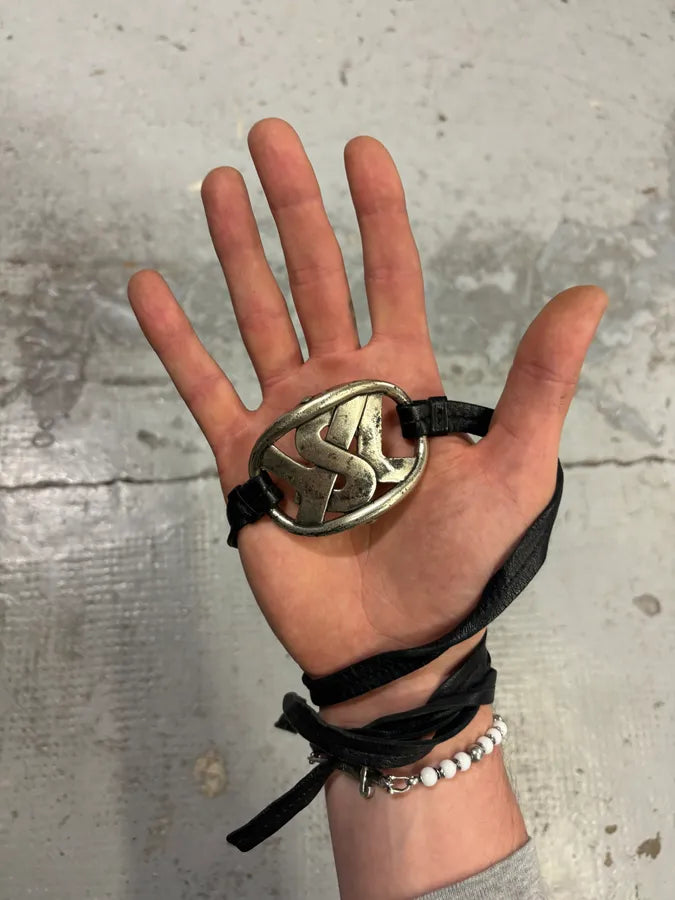 AW2003 Yves Saint Laurent Silver Buckle Bracelet CsOKKDF 1