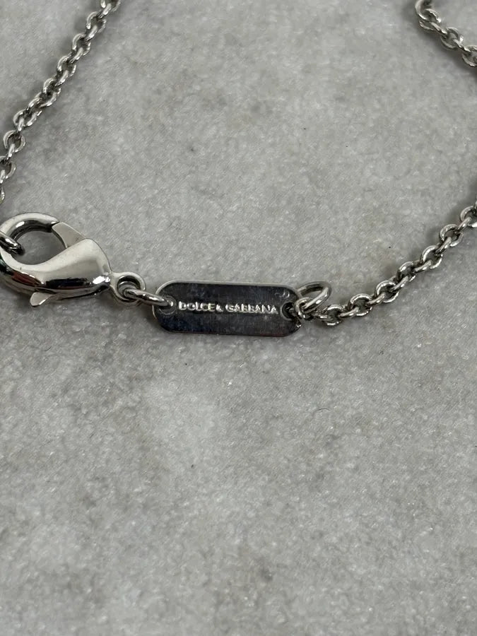 SS2015 Dolce & Gabbana Black Pearl Rosary Cross Necklace vpvpdaH 7