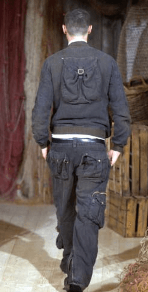 SS2003 Dolce & Gabbana Brown Corduroy Cargo Hunter Pants ipCAgpG 3