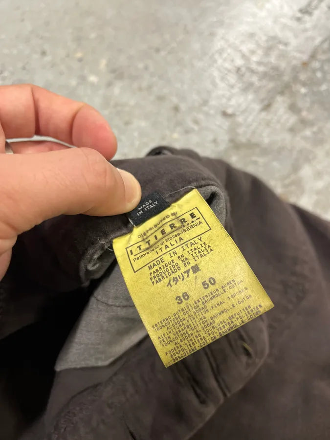 SS2003 Dolce & Gabbana Brown Soft Pants AcywDFP 11