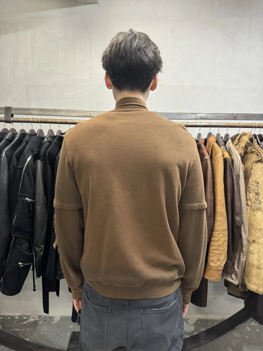 SS2003 Dolce & Gabbana Cargo Brown Zip-Up NscJdIr 6