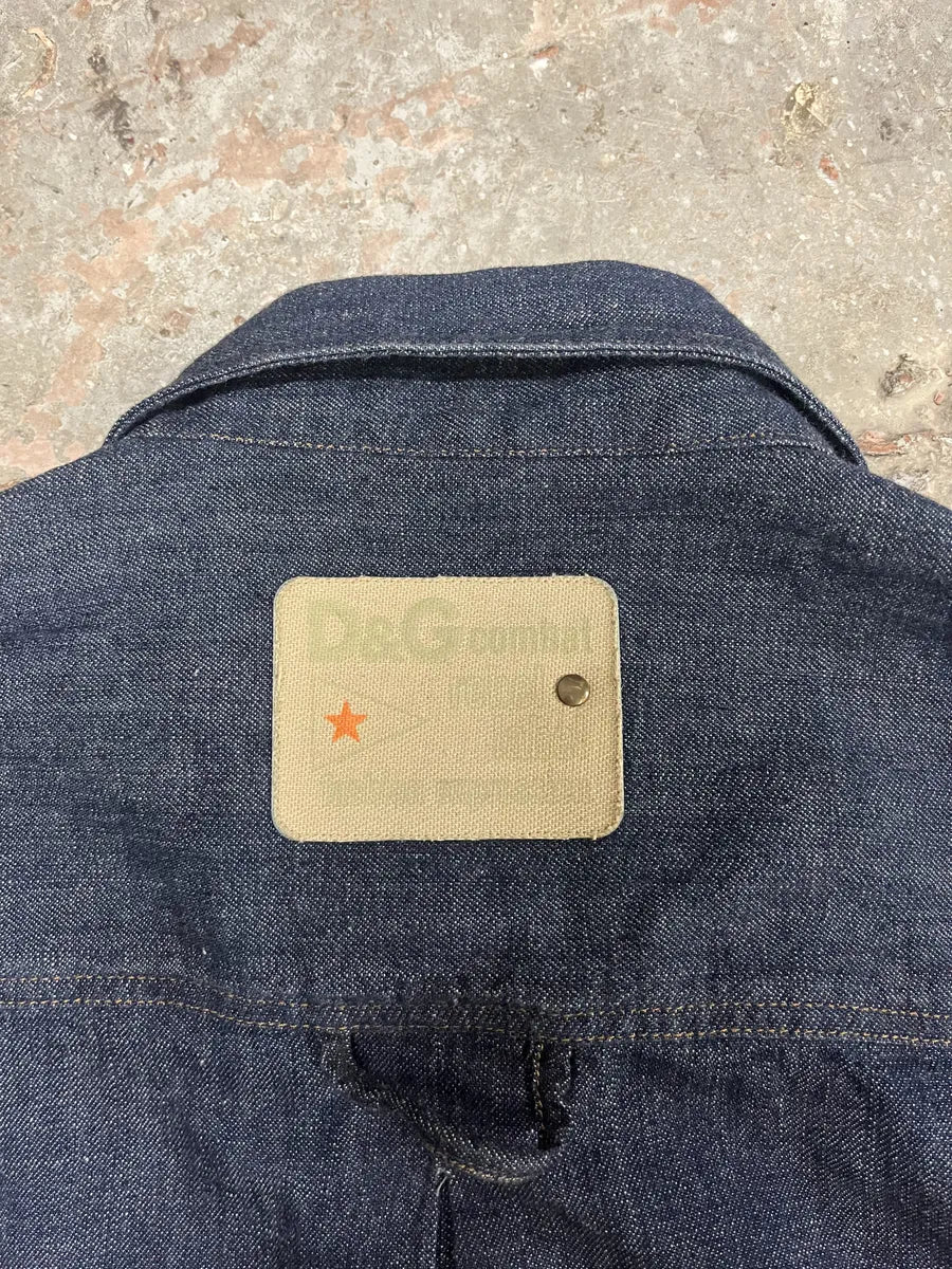 SS2003 Dolce & Gabbana Cargo Combat Denim Shirt (M/L) qloAihv 5