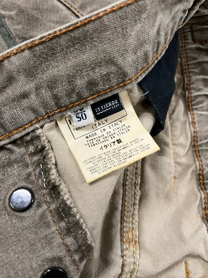 SS2003 Dolce & Gabbana Combat Cargo Khaki Pants oVffNyE 12